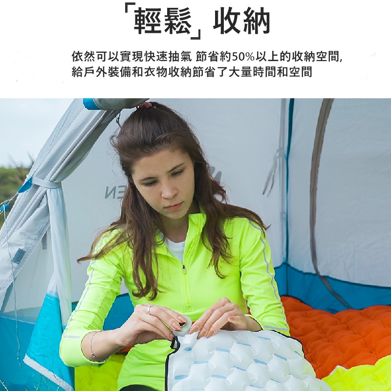 Flextail Tiny Pump 戶外充氣泵 充抽氣兩用幫浦 氣墊 收納袋 輕量化:圖片 8